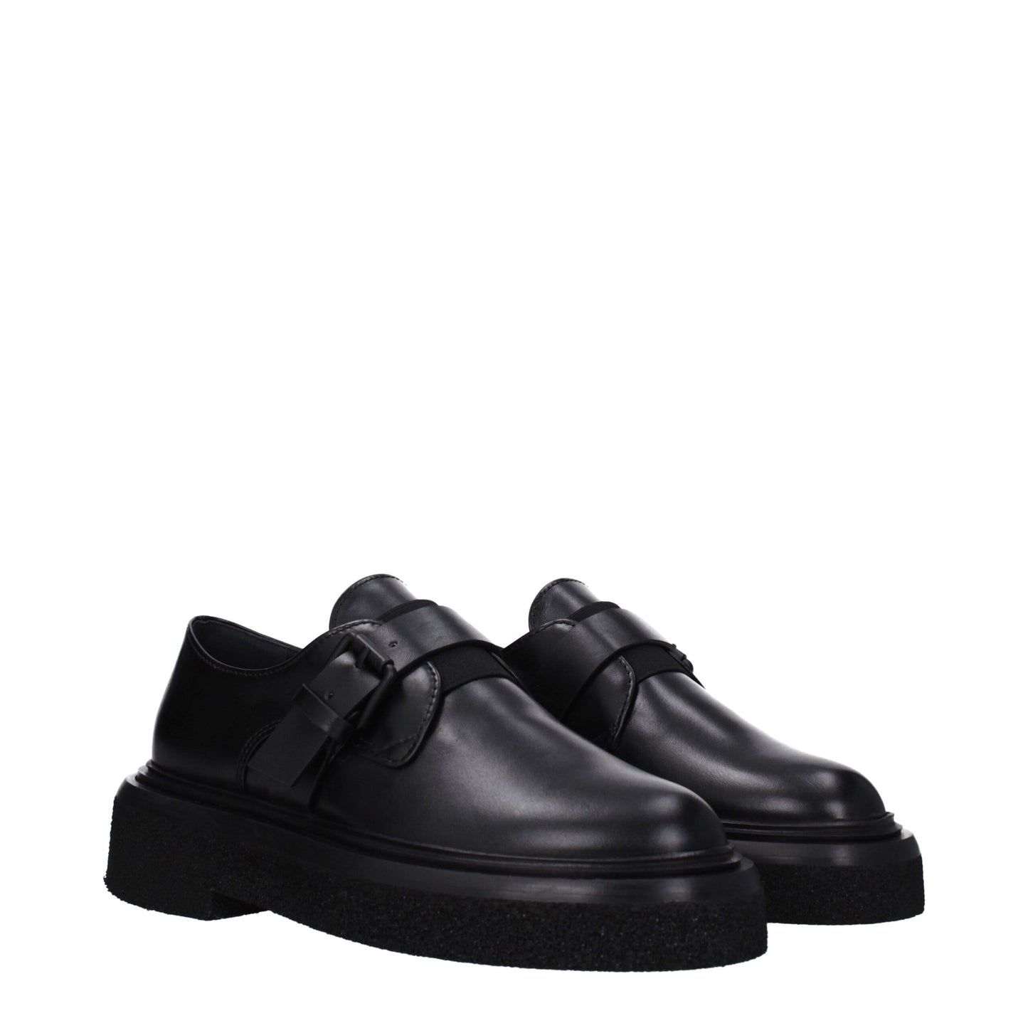 Max Mara – Oxfords und Derbys aus schwarzem Leder