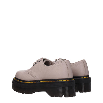 Dr. Martens – Oxfords und Derbies aus grauem Leder