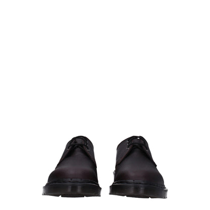 Dr. Martens – Lila Oxfords und Derbies aus Leder