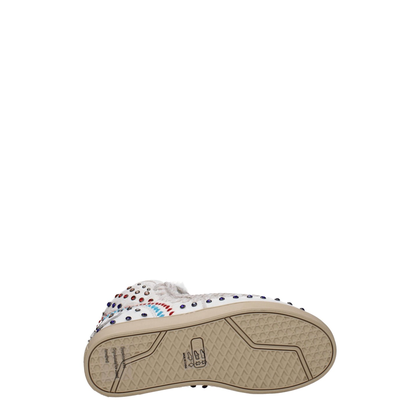 Mou Stiefeletten aus weißem Leder