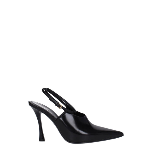 Givenchy – Schwarze Pumps aus Leder mit hohem Absatz