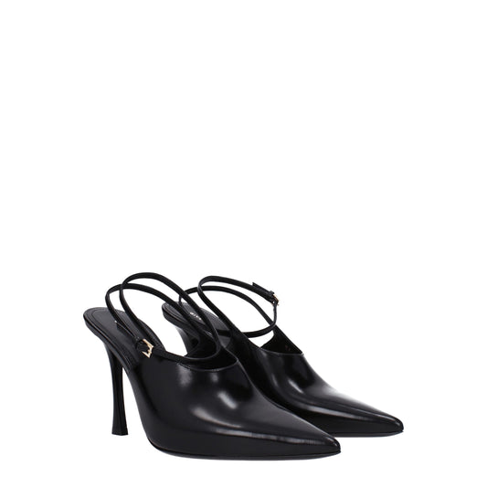 Givenchy – Schwarze Pumps aus Leder mit hohem Absatz