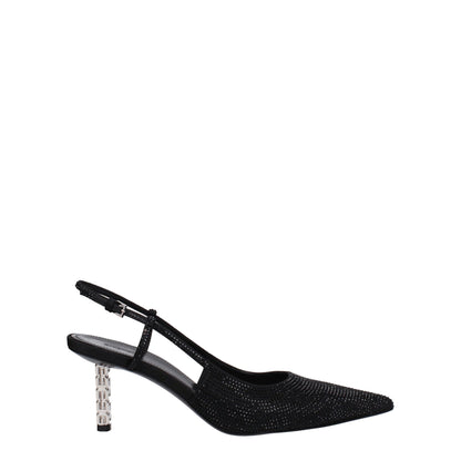 Givenchy – Pumps mit hohem Absatz aus schwarzem Stoff