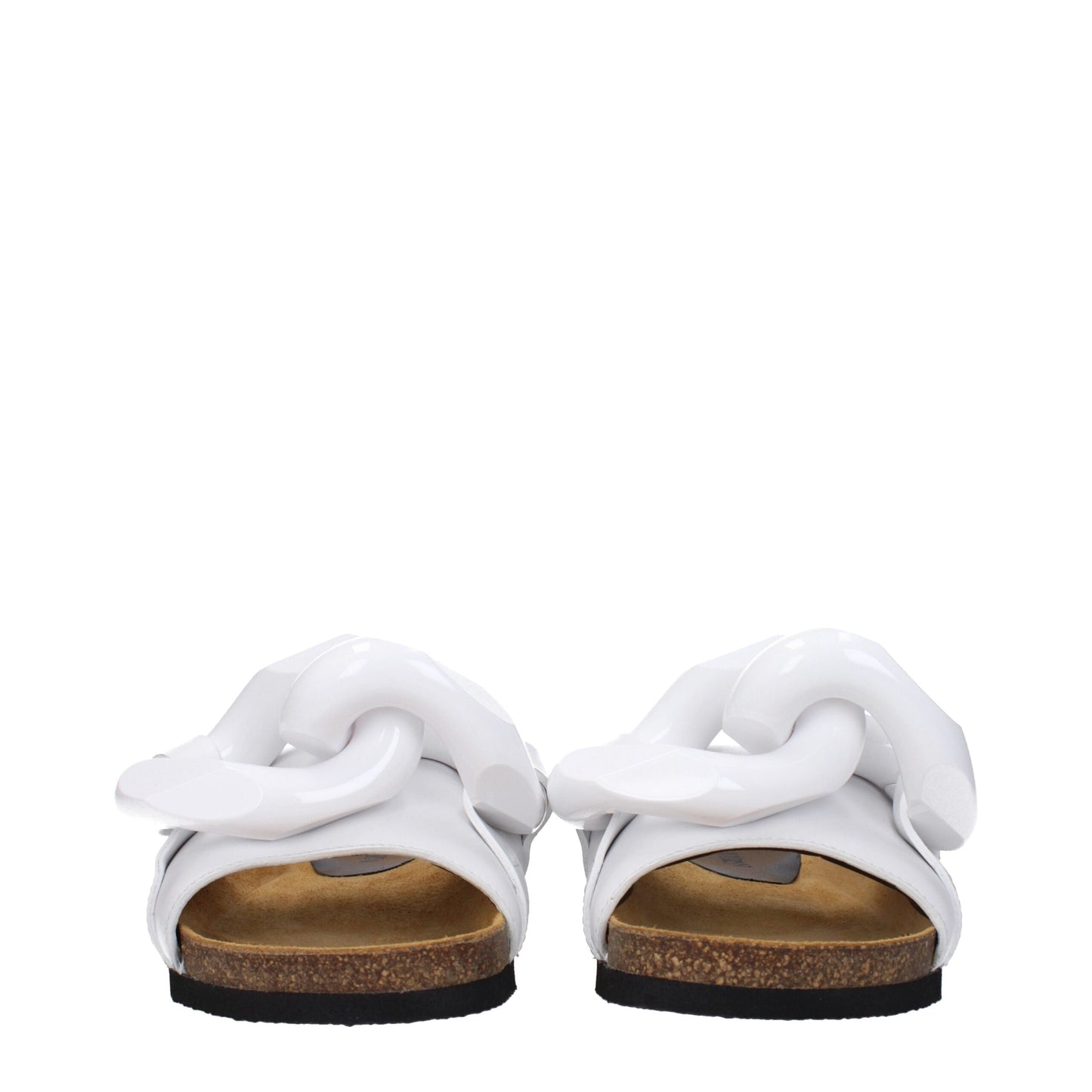 JW Anderson Weiße Leder-Slipper