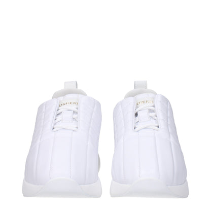 Burberry – Weiße Leder-Sneaker