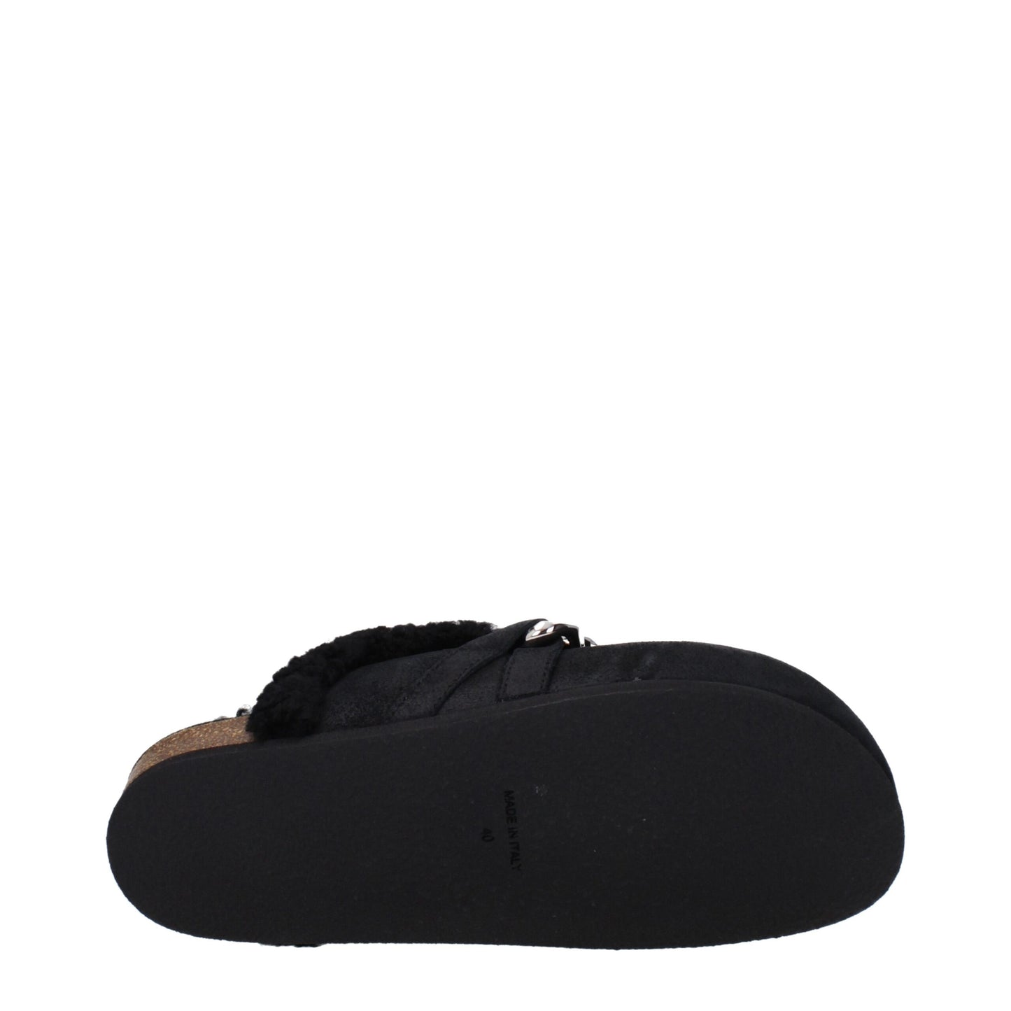 Jw Anderson Black Leather Slippers