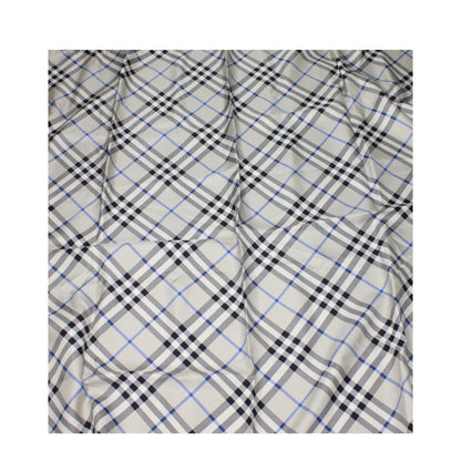 Burberry Graue Seidenfoulards