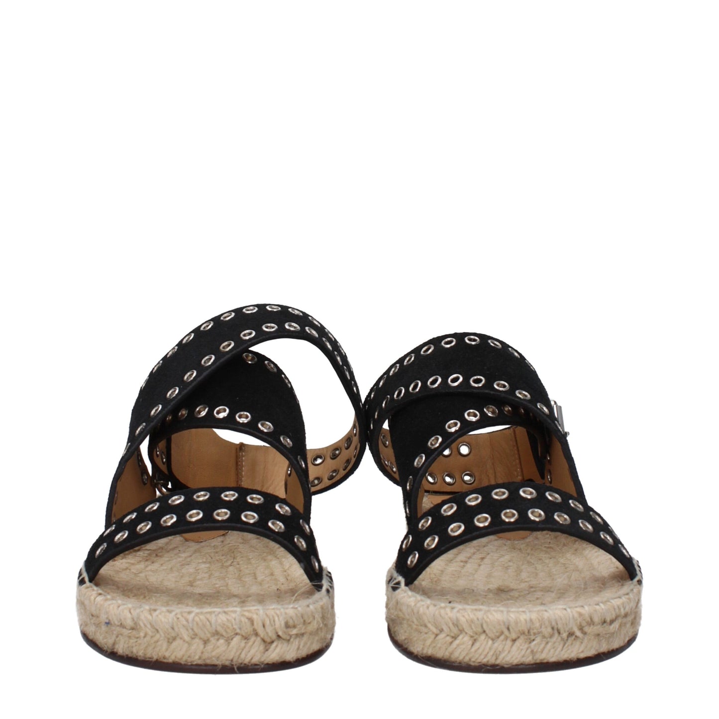 Isabel Marant – Flache Sandalen aus schwarzem Leder