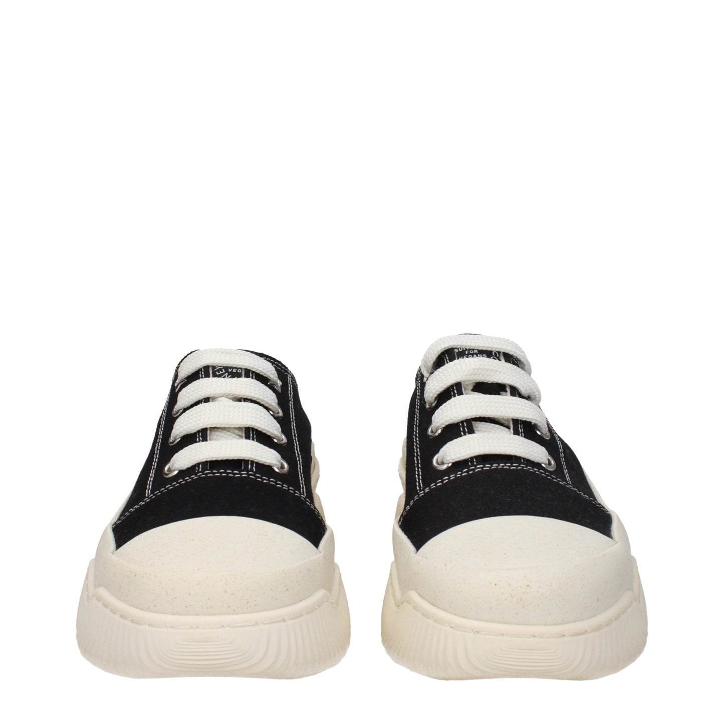 Stella McCartney – Klobige Sneakers aus schwarzem Stoff