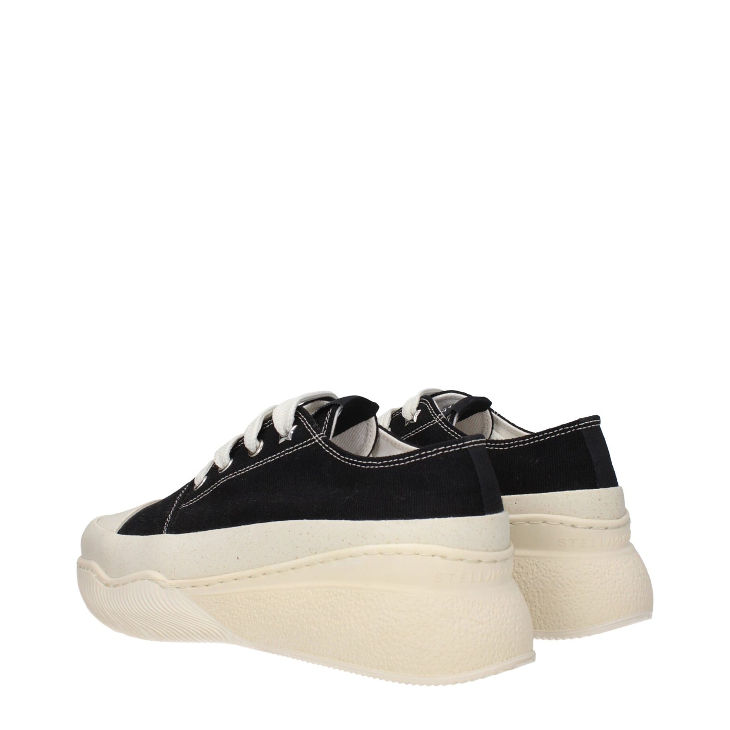 Stella McCartney – Klobige Sneakers aus schwarzem Stoff