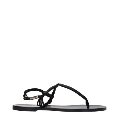 Isabel Marant – Flip-Flop-Sandalen aus schwarzem Leder