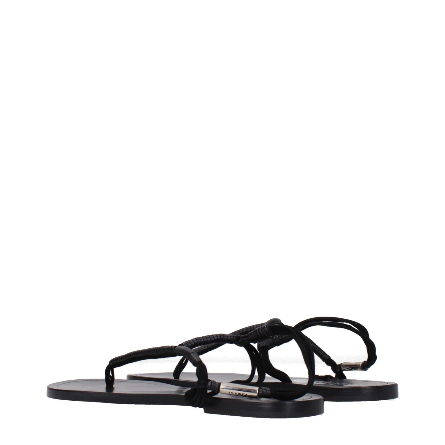 Isabel Marant – Flip-Flop-Sandalen aus schwarzem Leder