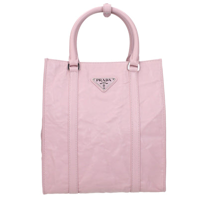 Prada Rosa Lederhandtaschen