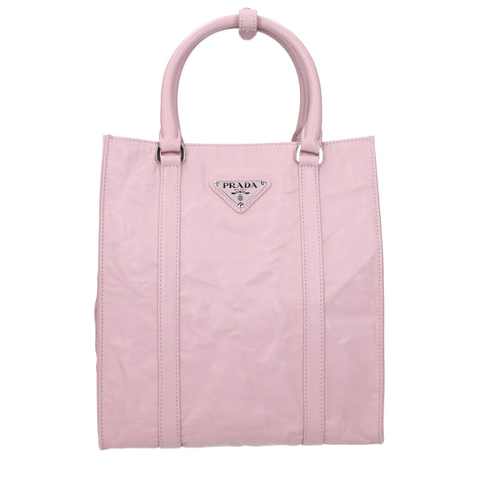 Prada Rosa Lederhandtaschen
