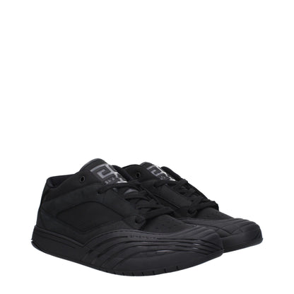Givenchy Sneaker aus schwarzem Stoff, niedrige Form