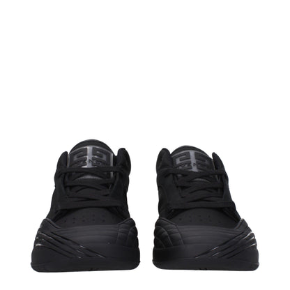 Givenchy Sneaker aus schwarzem Stoff, niedrige Form