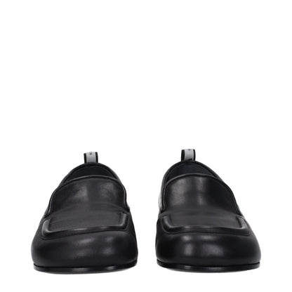 Premiata – Slipper aus schwarzem Leder