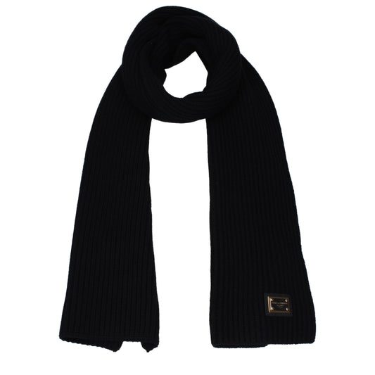 Dolce &amp; Gabbana Schwarze Kaschmirschals