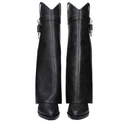 Givenchy Black Leather Boots