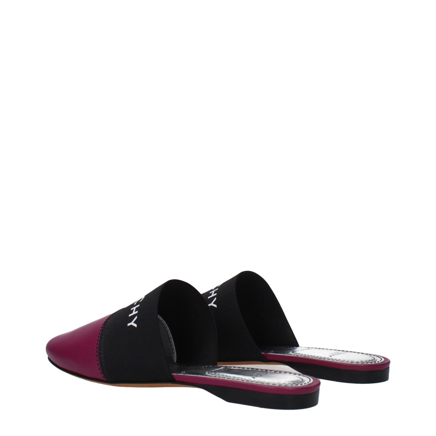 Givenchy Lila Leder Hausschuhe Sandalen