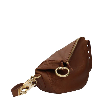 Burberry Braune Umhängetaschen aus Leder