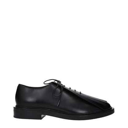 Max Mara – Oxfords und Derbys aus schwarzem Leder
