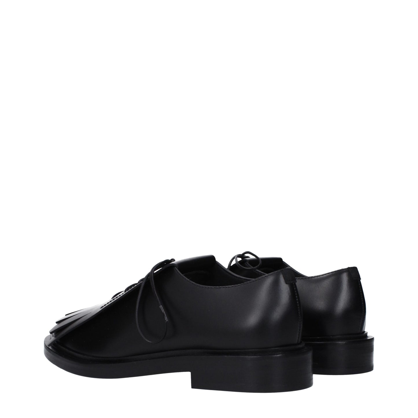 Max Mara – Oxfords und Derbys aus schwarzem Leder