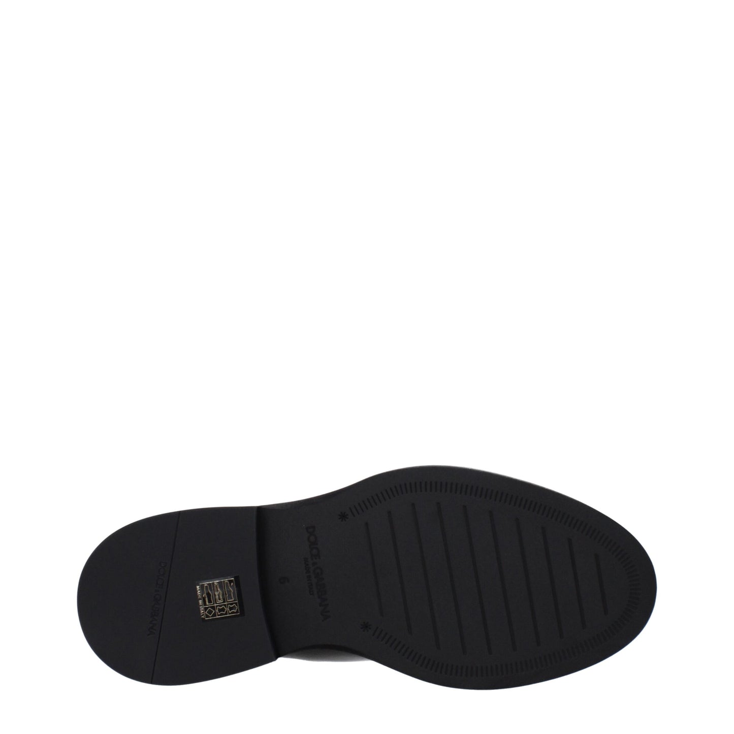 Dolce & Gabbana Black Leather Ankle Boots