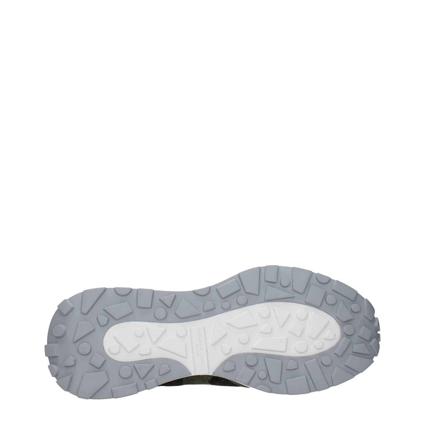 Philippe Model – Klobige Sneakers aus grünem Stoff