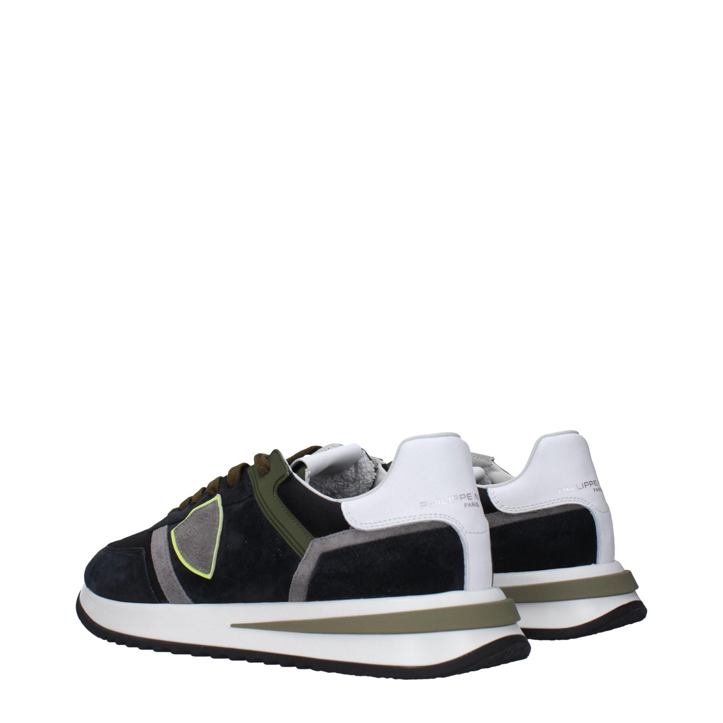 Philippe Model – Sportliche Sneakers aus blauem Leder