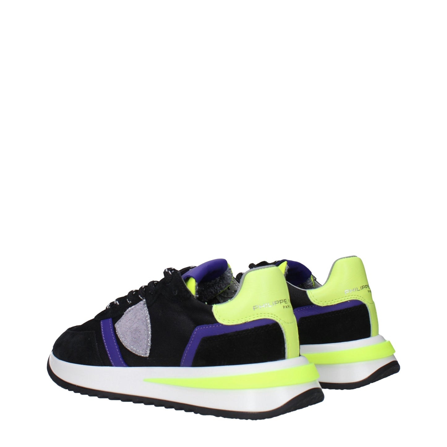 Philippe Model – Sportliche Sneakers aus schwarzem Stoff