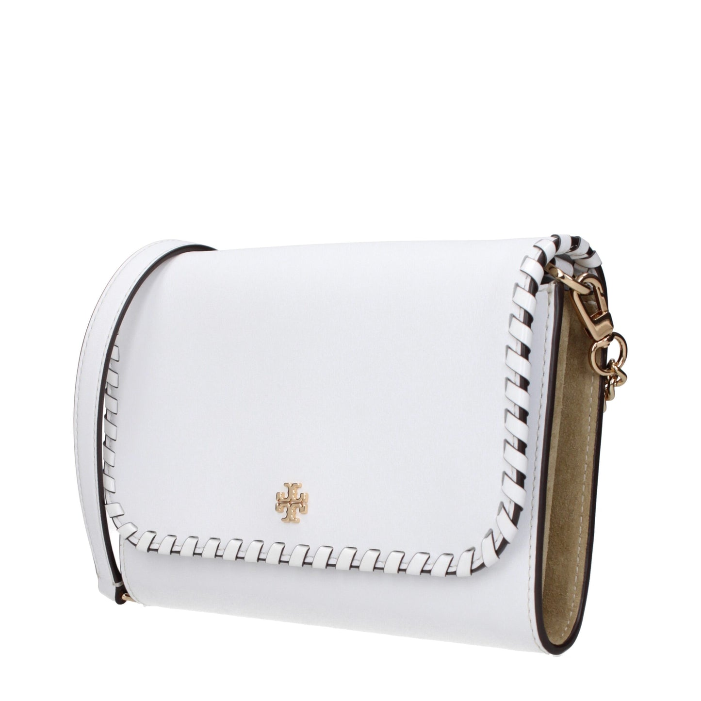 Tory Burch Weiße Leder-Clutch-Taschen