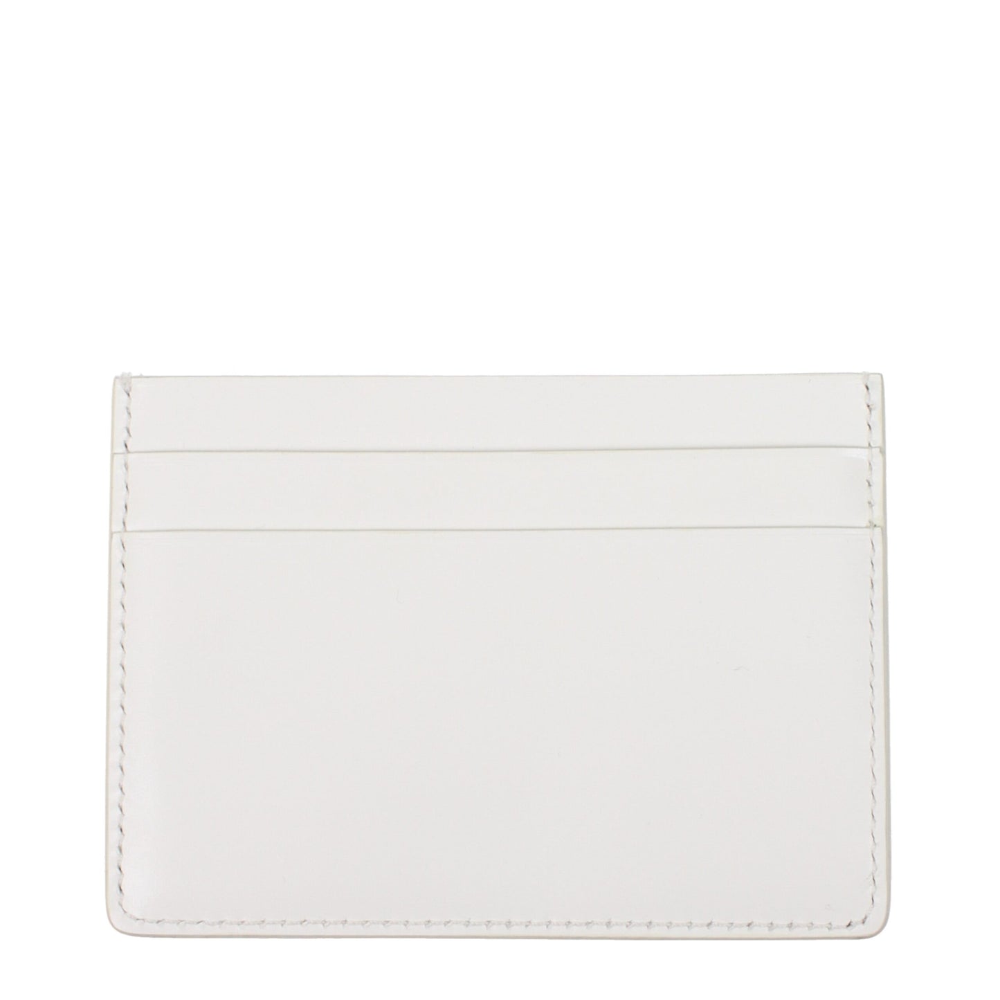 Jil Sander White Leather Cardholder