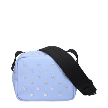 Alexander Wang Hellblaue Umhängetaschen aus Stoff