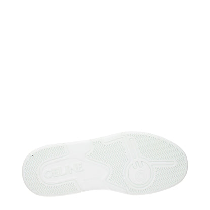 Weiße Sportschuhe aus Leder von Celine