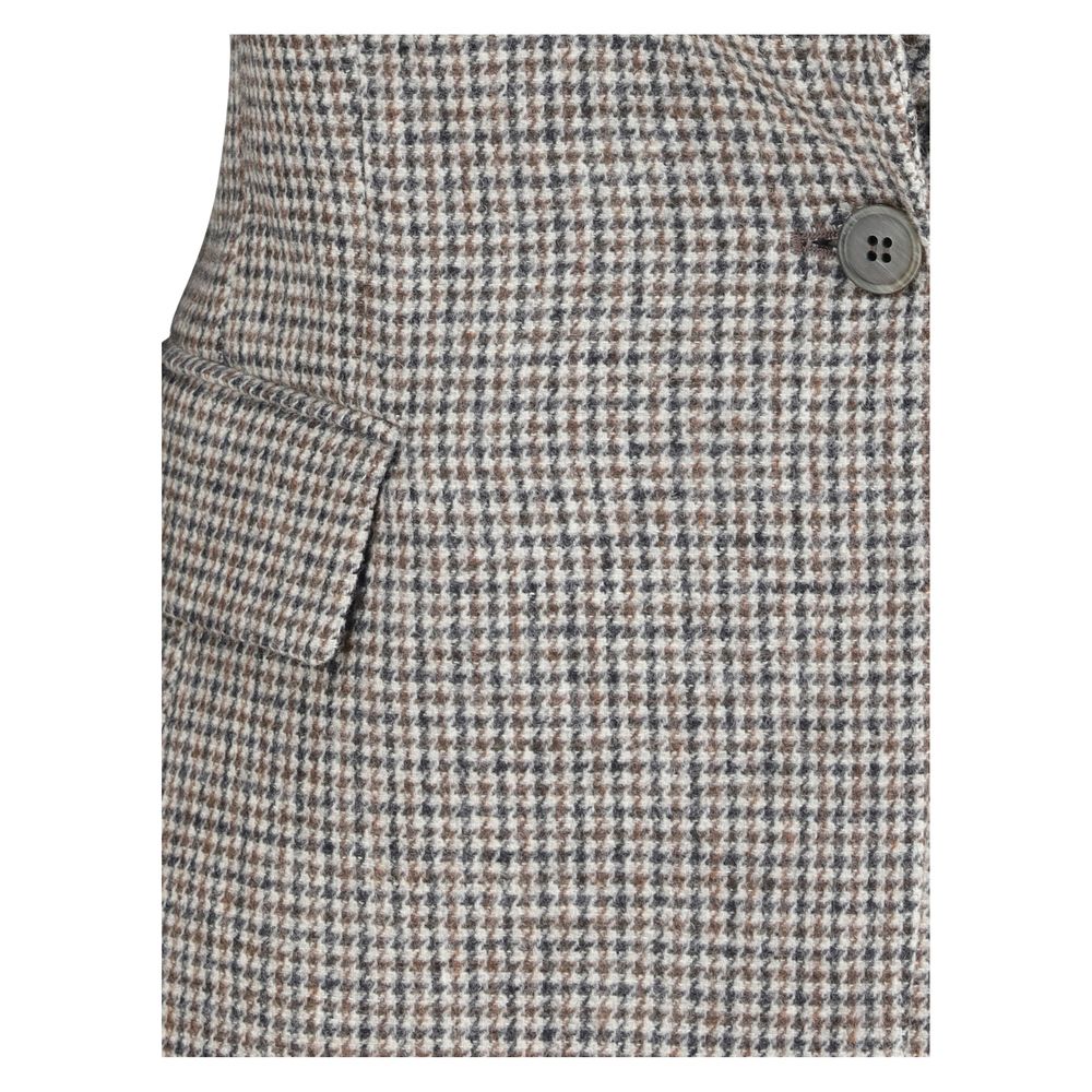 PAROSH Jacke mit Hahnentrittmuster