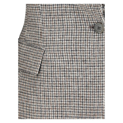 PAROSH Jacke mit Hahnentrittmuster