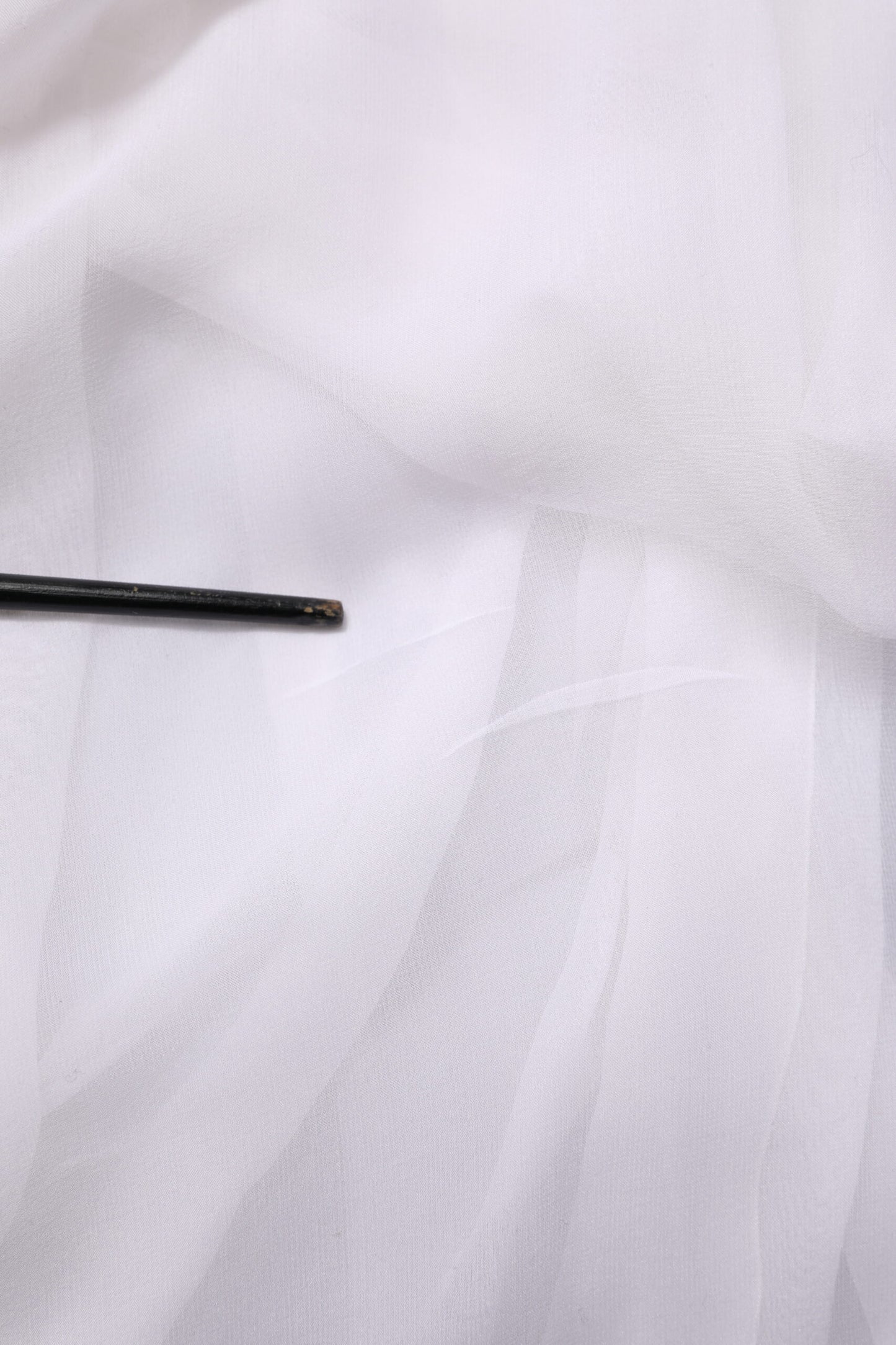 Dolce &amp; Gabbana – Kurzes Chiffon-Oberteil im Bustier-Korsett in Weiß