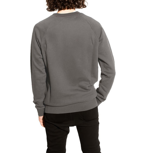Balmain Grauer Baumwollpullover für Herren