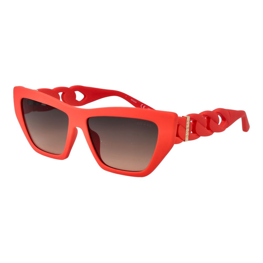 Guess – Rote Sonnenbrille aus Kunststoff