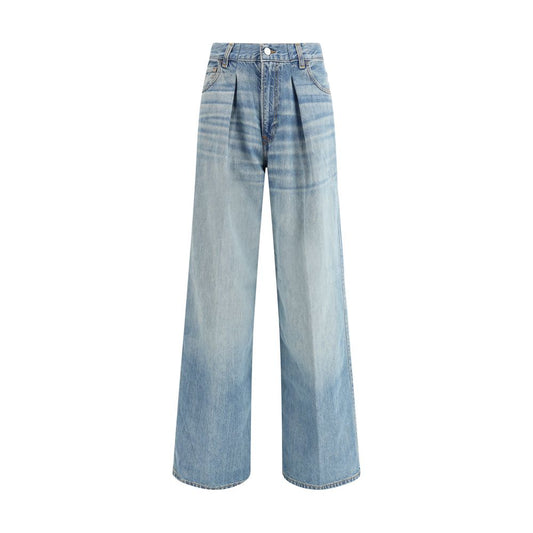 Haikure Jeans mit weitem Bein