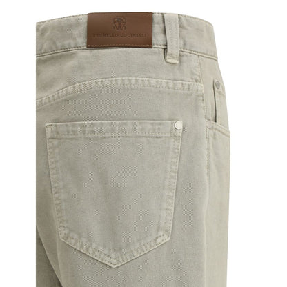 Brunello Cucinelli Straight Dyed Jeans