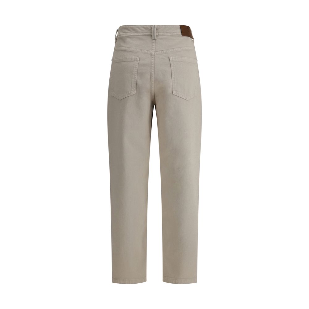 Gerade Jeans von Brunello Cucinelli