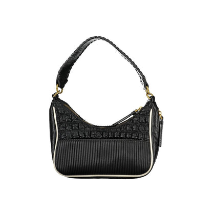 Desigual Schwarze Polyethylen-Handtasche