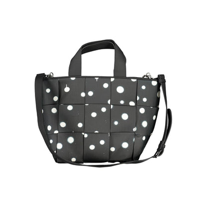 Desigual Schwarze Polyethylen-Handtasche