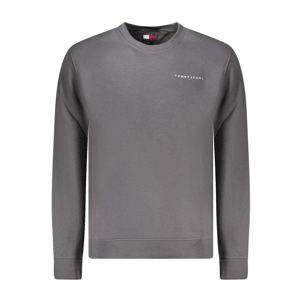 Tommy Hilfiger Grauer Baumwollpullover für Herren