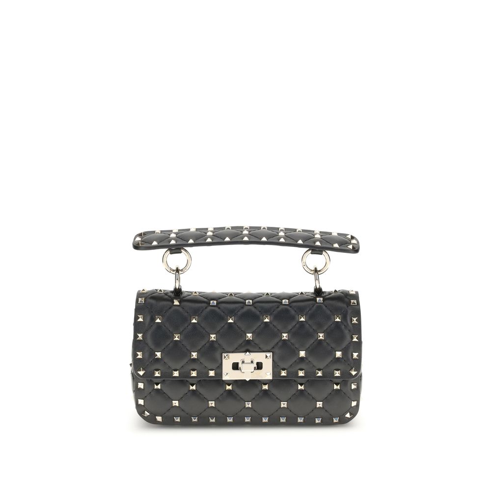 Valentino Garavani – Kleine Rockstud Spike-Handtasche aus Leder