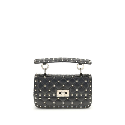 Valentino Garavani – Kleine Rockstud Spike-Handtasche aus Leder