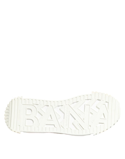 Dolce &amp; Gabbana Multicolor Low Top NS1 Herren Sneakers Schuhe