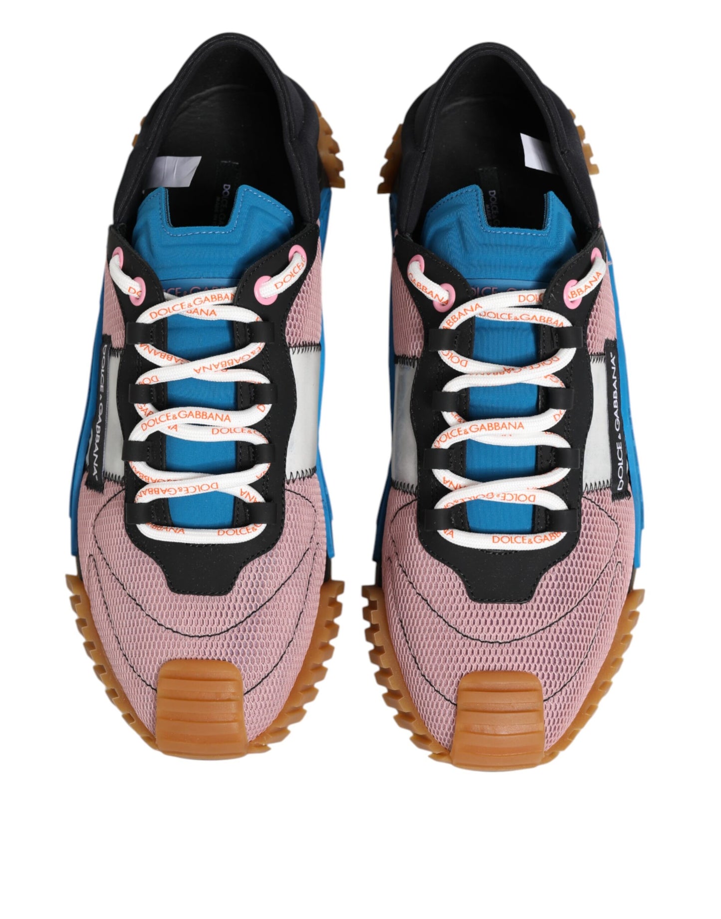 Dolce &amp; Gabbana Multicolor Low Top NS1 Herren Sneakers Schuhe